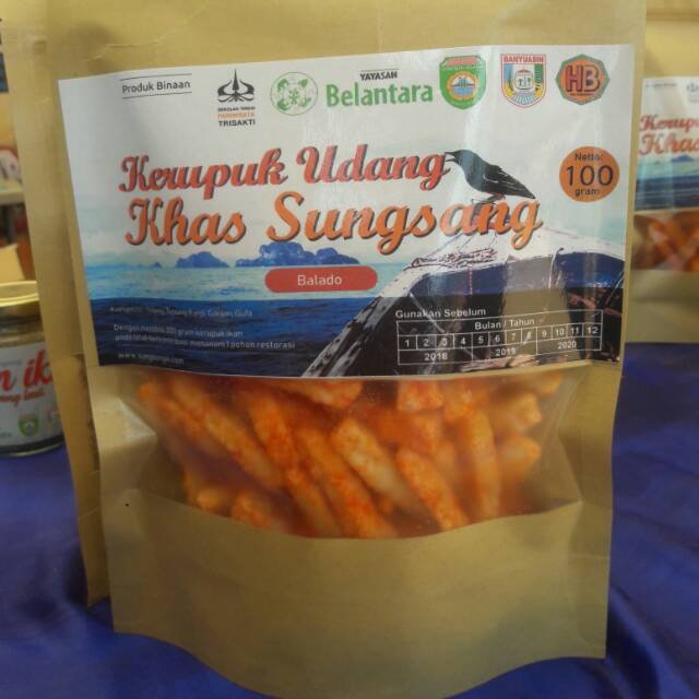 

KERUPUK UDANG STICK UDANG KEMPLANG UDANG