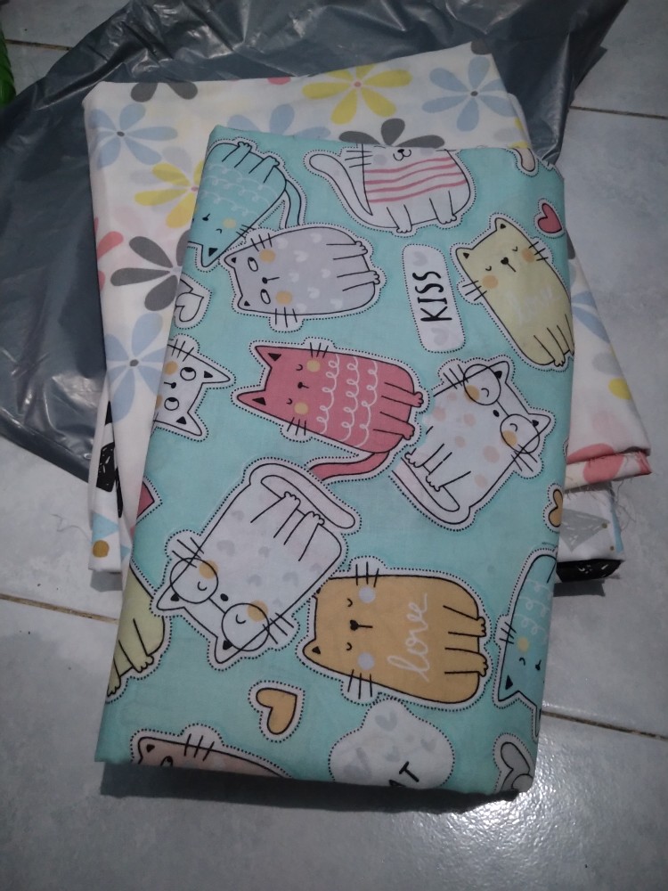 Kain Sprei Anak Murah Motif Cat Only You