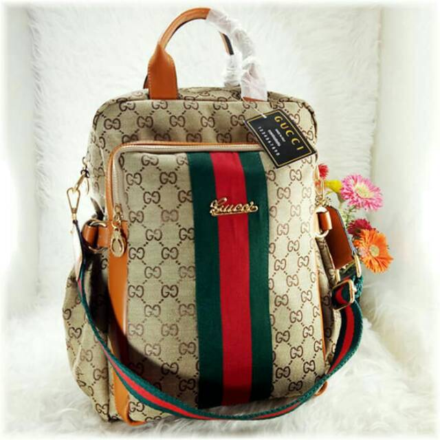 Tas Wanita Ransel Import Gucci