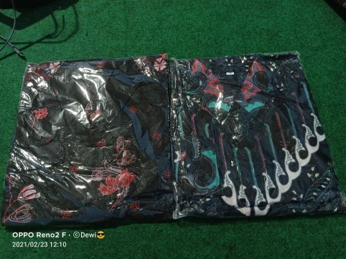 Hem/kemeja Batik Lengan Pendek/bajubatik/atasan Batik/kemeja Cowok Size M L Xl