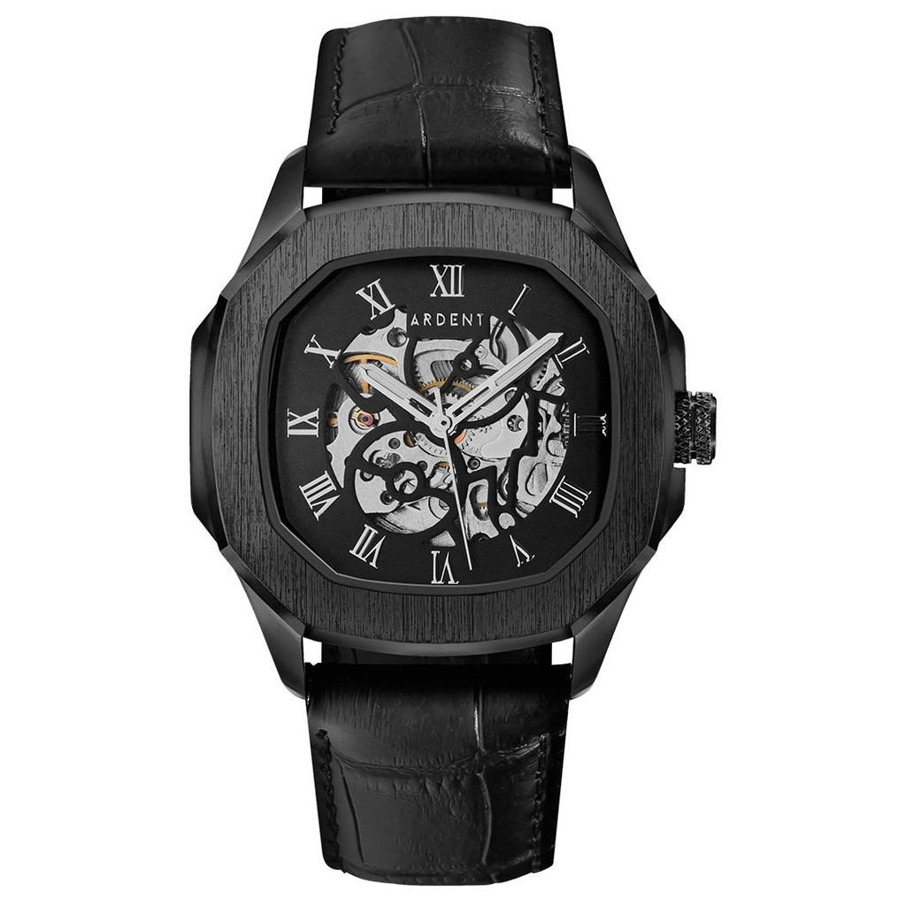 ARDENT Arron Black Jam Tangan Pria 41 mm