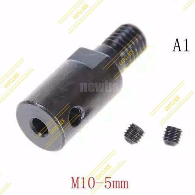 Arbor Mandrel Connector Adaptor M10-5mm