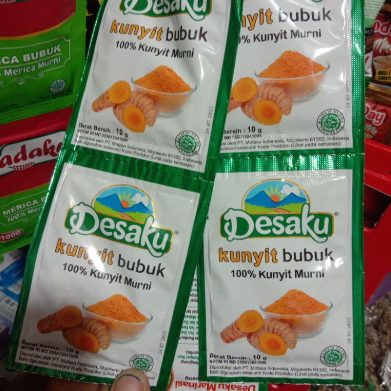 

DESAKU KUNYIT BUBUK/KETUMBAR BUBUK/MARINASI BUMBU TEMPE&IKAN GORENG