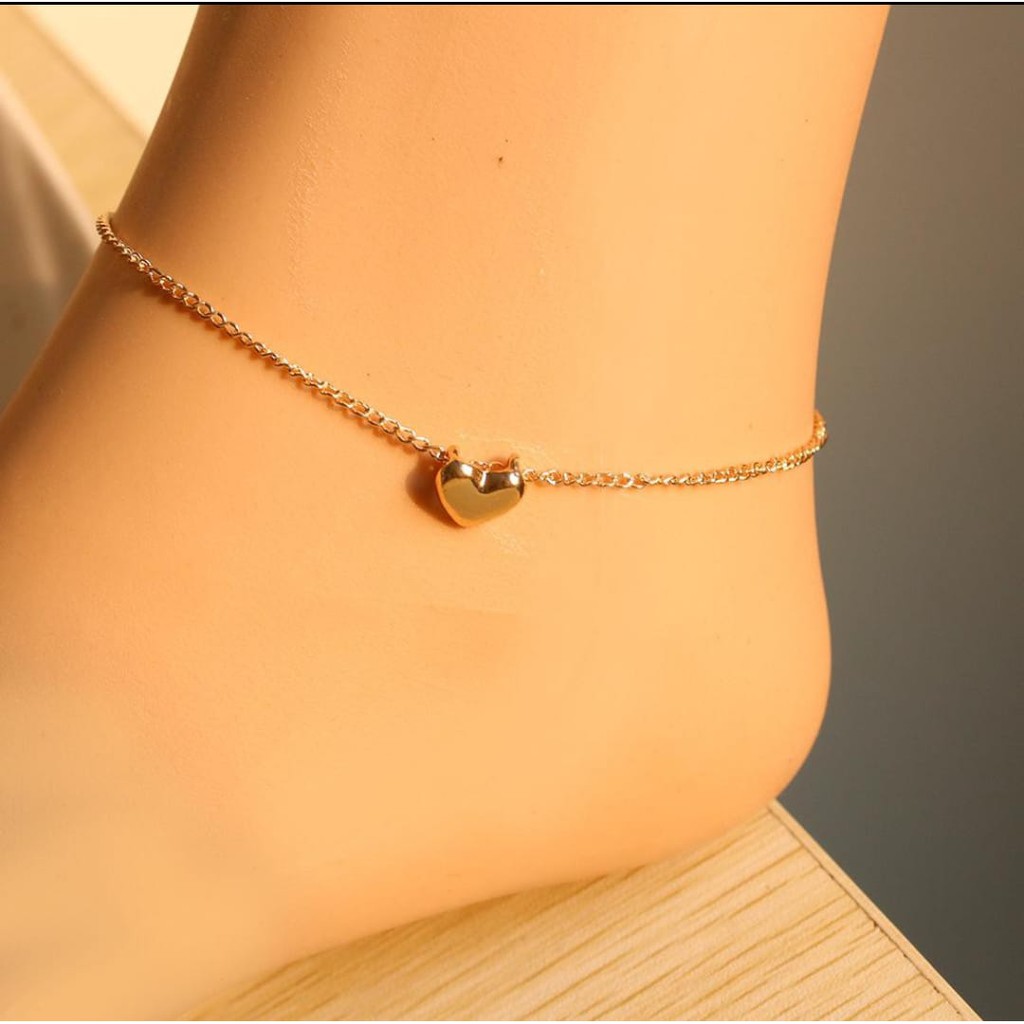 ♥TMALL88♥ Kalung Rantai Berbentuk Variasi Love / Silver &amp; Gold / Elegan