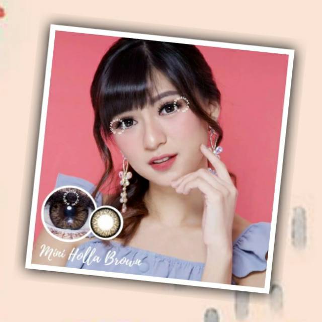 

Softlens Mini Holla Brown Kitty Kawaii