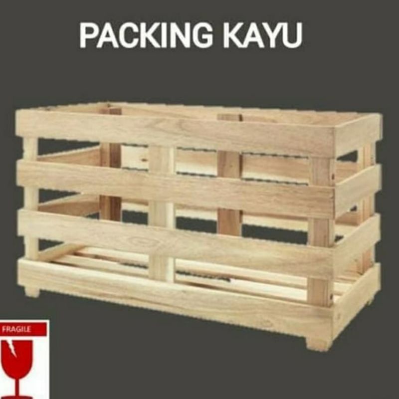 

PACKING/paking KAYU untuk keamanan paket (EXTRA TAMBAHAN PAKING)