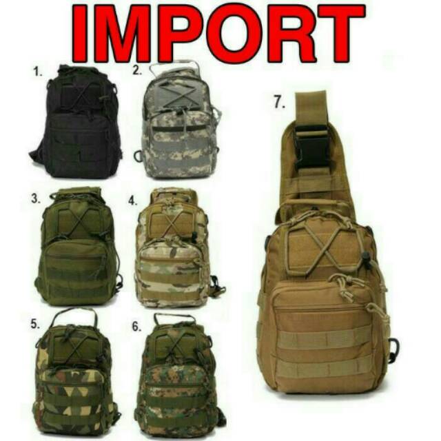Tas selempang army#tas selempang tactical