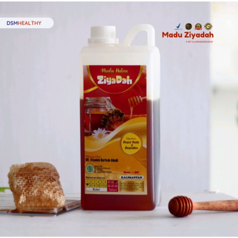 

Madu Kalimantan Ziyadah 1000 gr