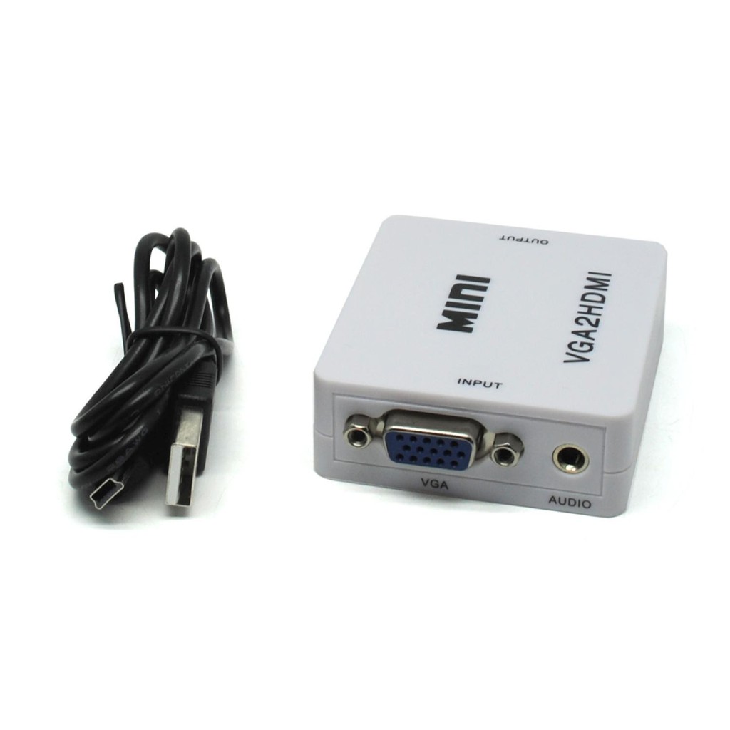 Bayar Ditempat Taffware Saintholly Konverter VGA ke HDMI- ST-218