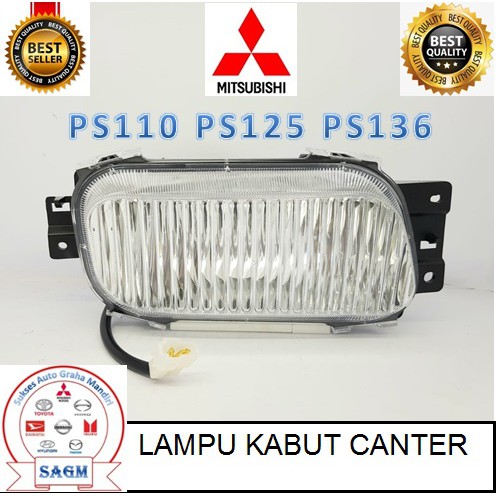 LAMPU KABUT BUMPER PALANG FOG LAMP FOGLAMP BEMPER CANTER PS110 PS125 PS136 HDX SHDX HDL EURO4 EURO 4