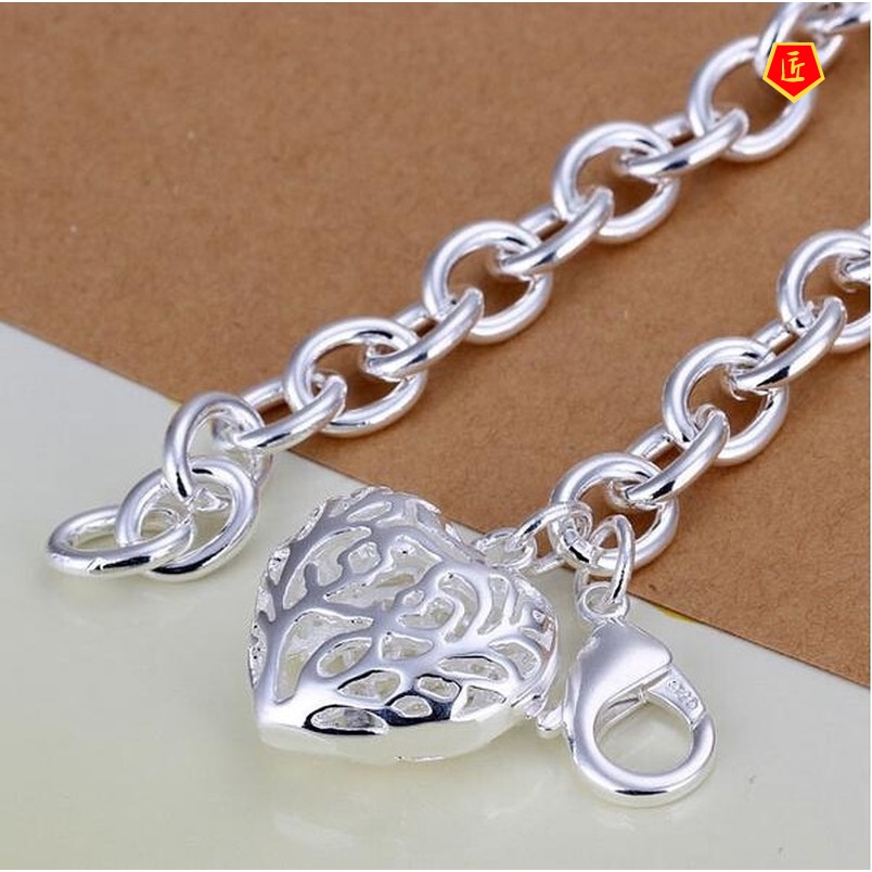 [Ready Stock]Fashion Creative Hollow Heart Bracelet