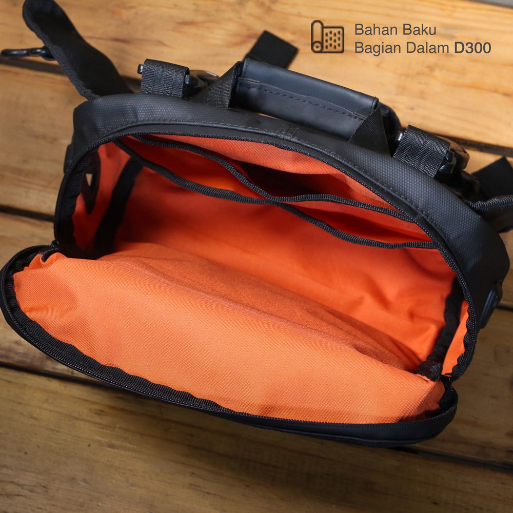 Waistbag Pria Waterproof Tas Pinggang Original Daily &amp; Cycling - Hamer Mokamula