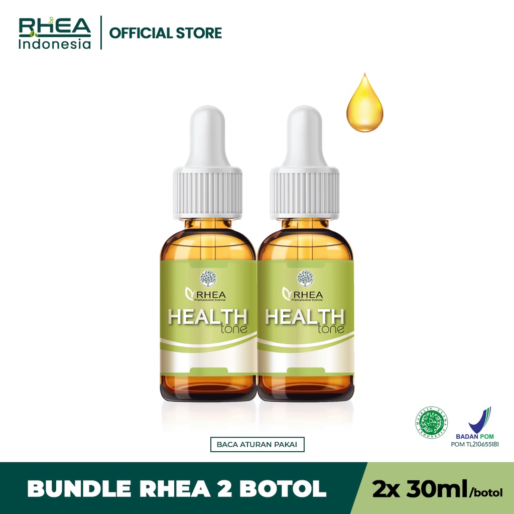 bundle 2 rhea health tone minyak esensial imunitas