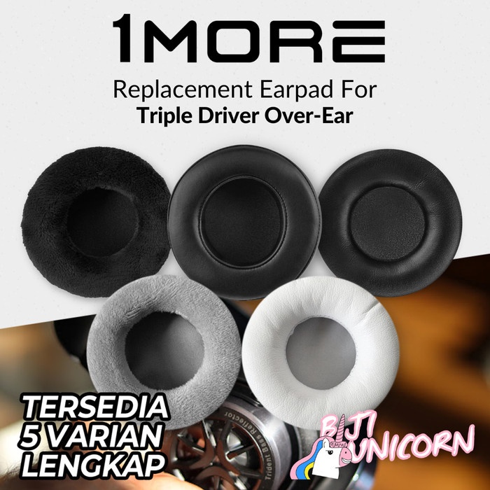 Earpad Earcup 1More Triple Driver Over-Ear Busa Bantalan Foam