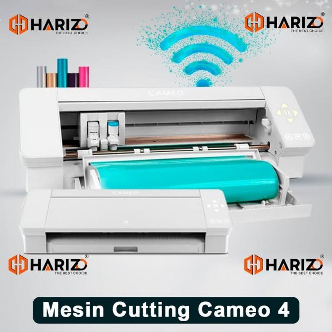 @@@@] Cutting Sticker Cameo 4 Mesin Silhouette Alat Pemotong Polyflex Mini