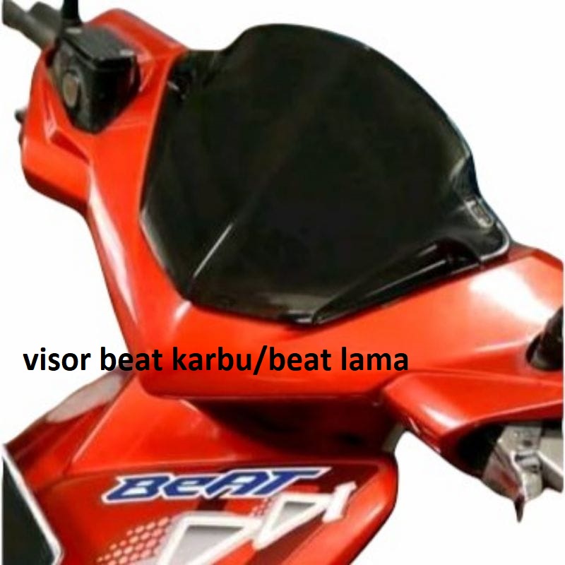 VISOR beat deluxe beat fi esp/spacy new visor/winsil transformer visor honda beat universal