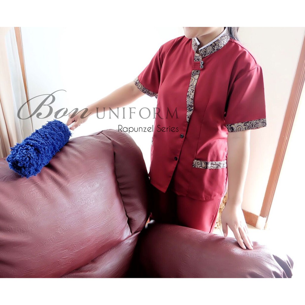 Baju Suster / Seragam Suster Bon Uniform - Premium Nanny’s Uniform - Rapunzel Series