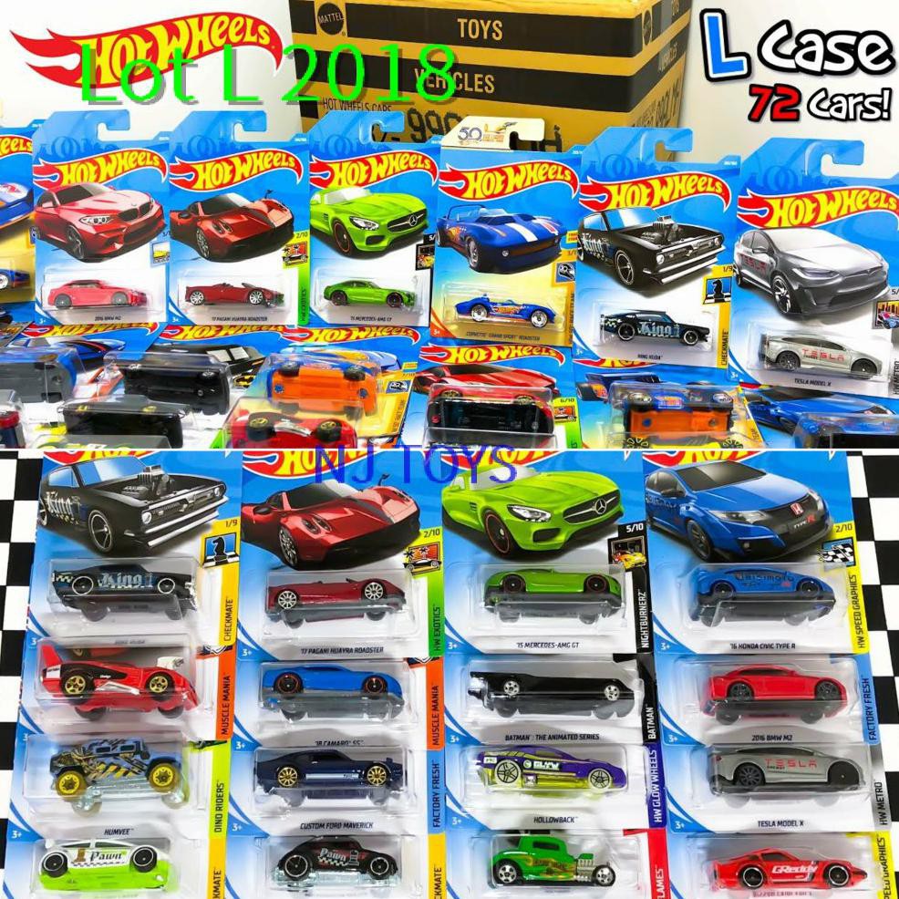 hot wheels lot l 2018