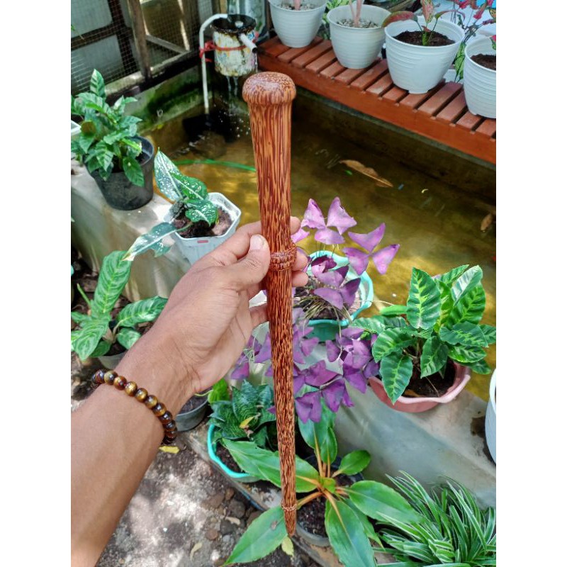 TONGKAT KOMANDO KAYU LIWUNG MERAH