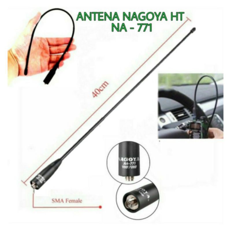 Antena HT Nagoya NA 771 Duelband VHF-UHF SMA FEMALE ELECTRO di lapak  ELECTROSHOP | Bukalapak