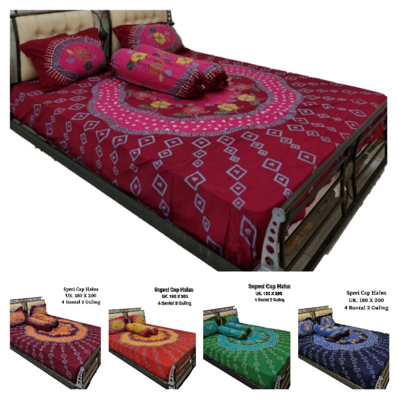 SPREI BATIK PEKALONGAN UKURAN 180x200