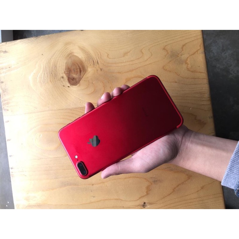 apple iphone 7plus red edition 128gb second