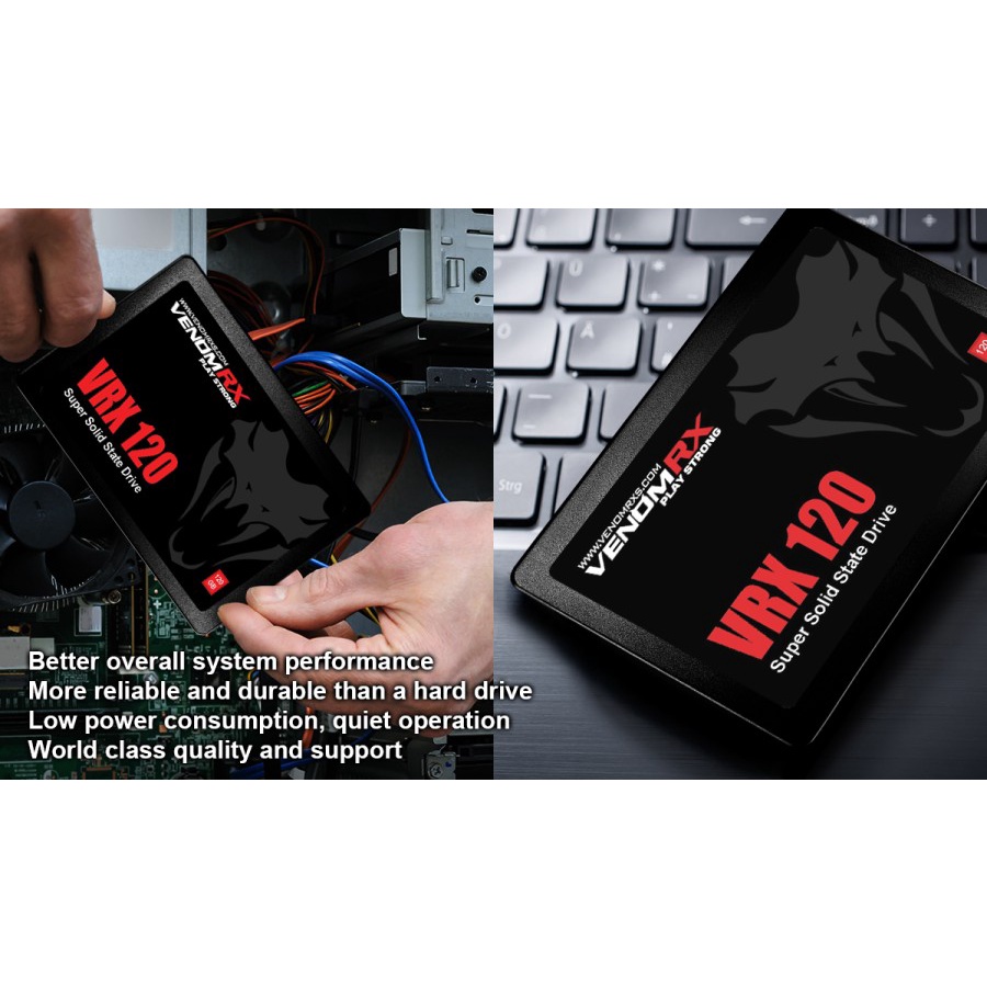 SSD VenomRX 120GB|240GB - 2.5&quot; INCH SATA III