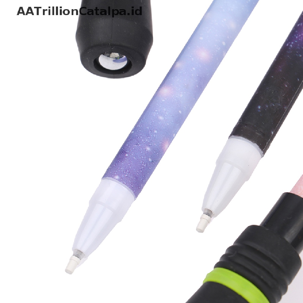 (AATrillionCatalpa) Pulpen Gaming Putar Dengan Lampu Untuk Mainan Anak / Pelajar