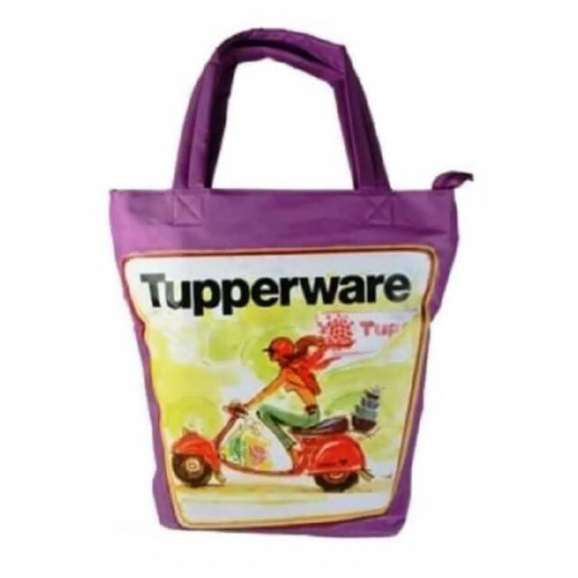 Tas Kit Bag Miss Belle Ungu Original Tupperware