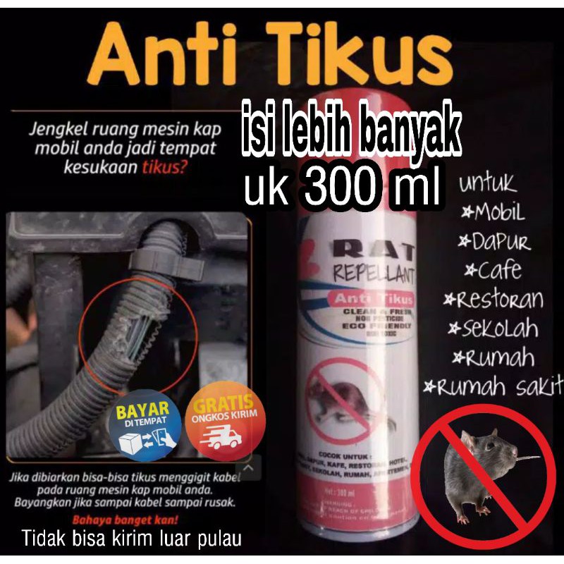 Pengusir tikus ORIGINAL RAT REPELLANT anti tikus