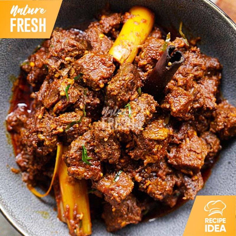 Daging Sapi Rendang AUS Beef Import - AUS Topside Beef Stew Rawon Empal Kari Rendang