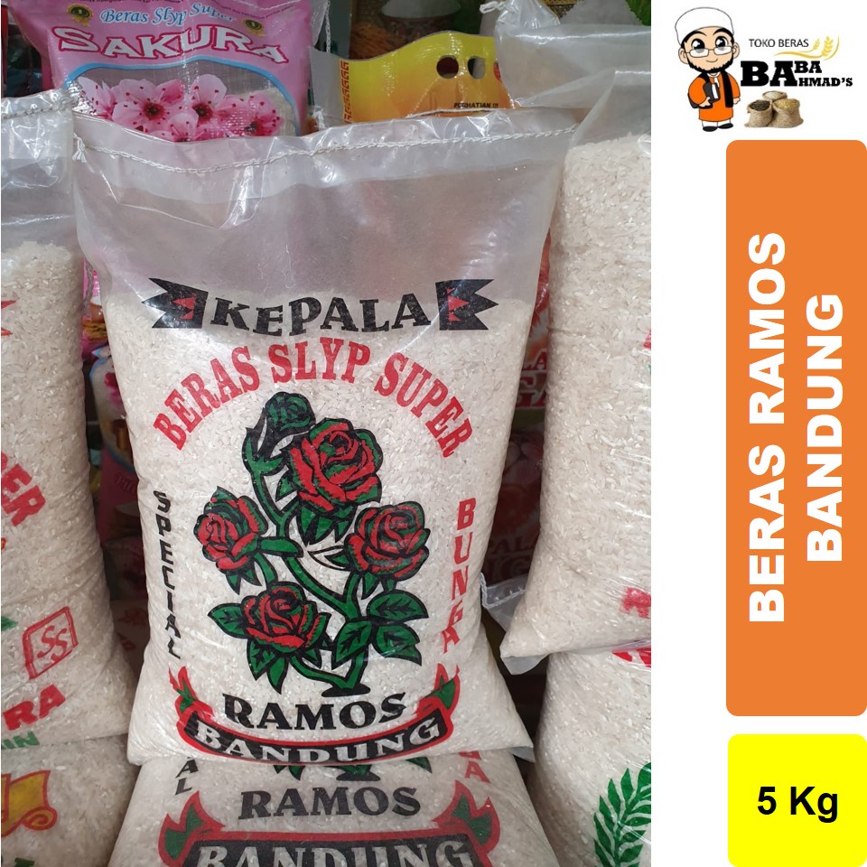 

BERAS RAMOS BANDUNG - 5KG/10KG/15KG/20KG/25KG