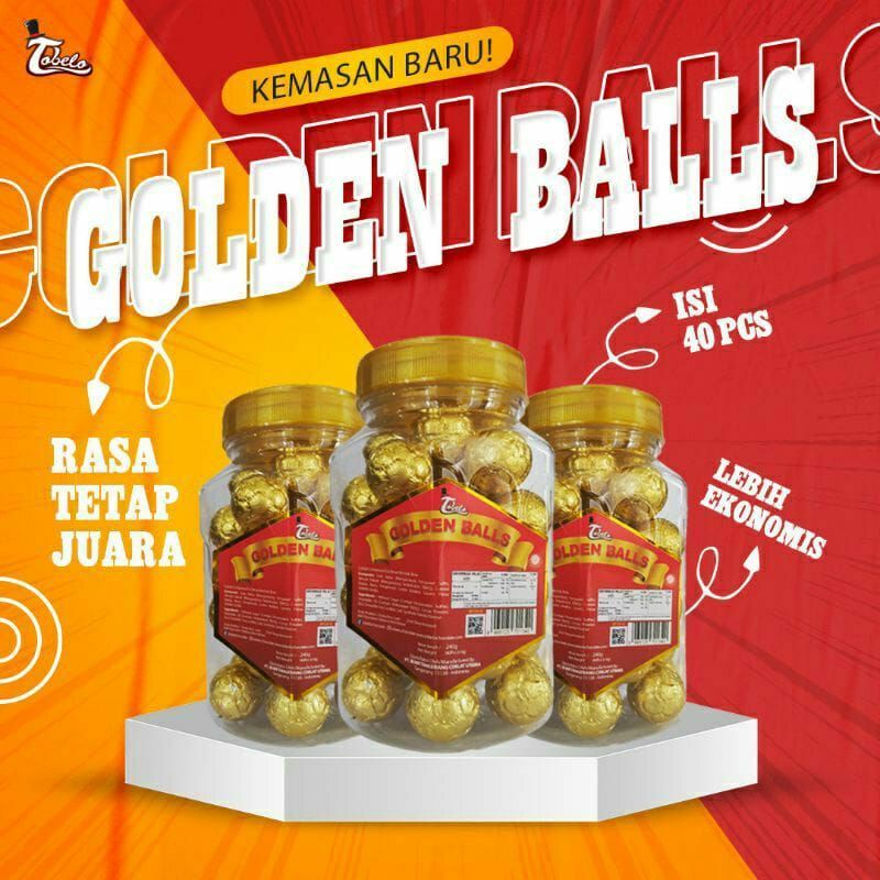 

COklat Tobello golden balls