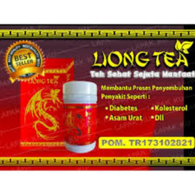 PRODUK ORIGINAL TEH LIONG TEA BEST SELLER SALAM SEHAT