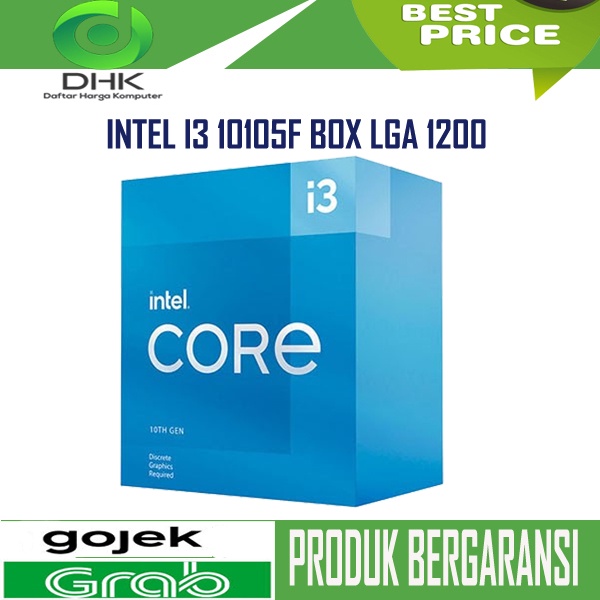 Processor Intel Core I3-10105F Box 3.7GHz LGA1200