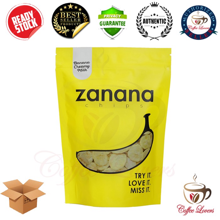 

Zanana Chips Keripik Pisang Rasa Creamy Milk ~ kp1695