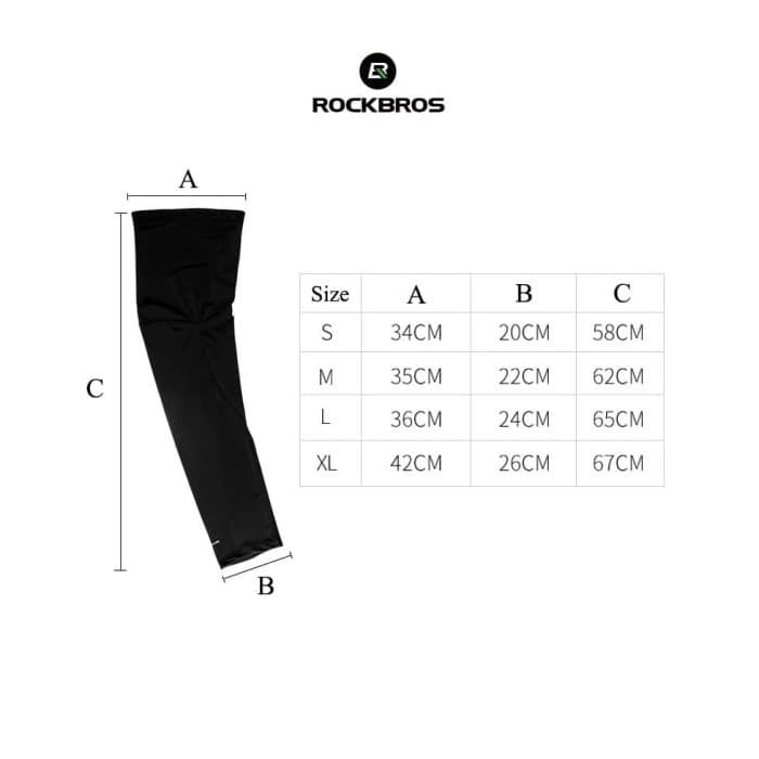 Manset Kaki Sepeda Rockbros LKPJ006 Bicycle Leg Sleeve Lari Elastis Outdoor Olahraga