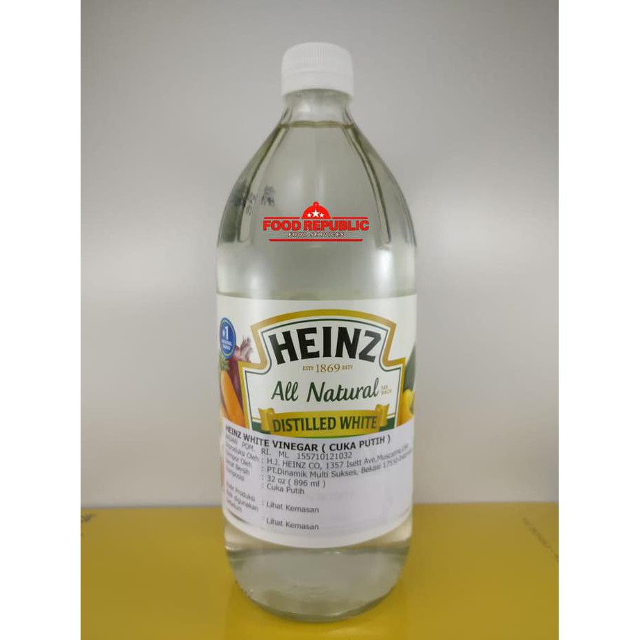 

Baru Cuka Putih / Distilled White Vinegar Heinz 946 Ml .