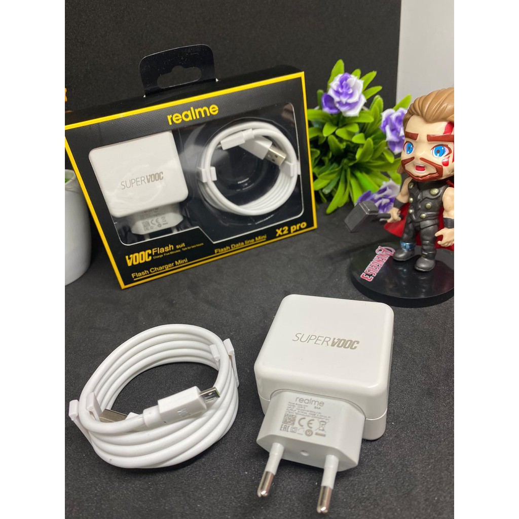 Charger Realme X2pro Tipe C Supervooc casan super vooc original fast charging 5 pro 6 pro c2 3 pro