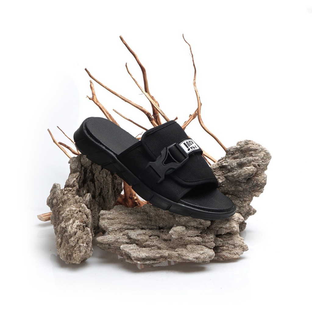 KALA BLACK |FORIND x Joey | Original Sendal Jepit Kulit Santai Kasual Pria/Cowok Sandal Footwear Ori