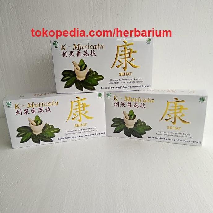 

Teh Herbal K-Muricata / Kmuricata Original Asli