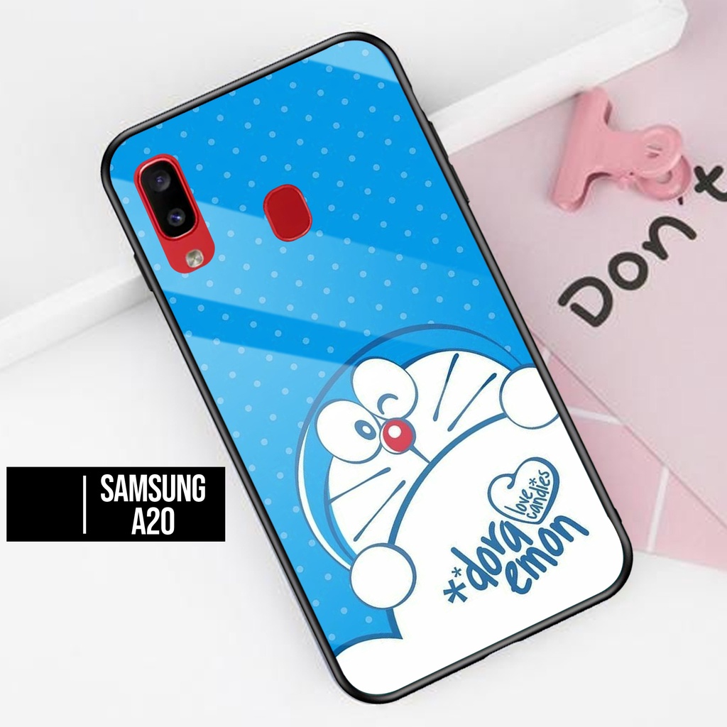 CASE SAMSUNG A20 / A30 - Casing SAMSUNG A20 / A30 Terbaru AERO STORE [ KARTUN DRMN ] Silikon SAMSUNG