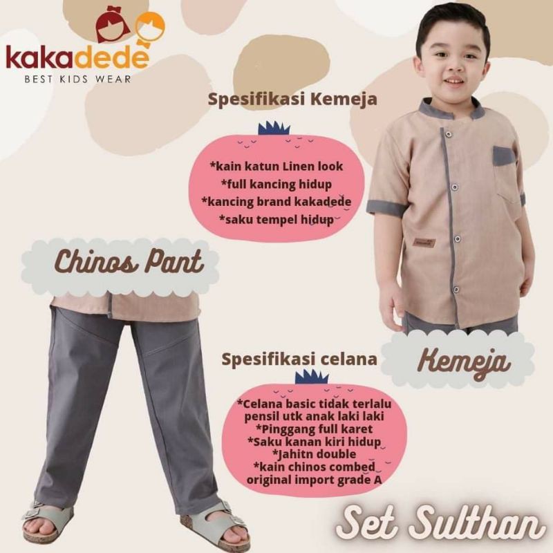 Koko Kakadede Set Sulthan
