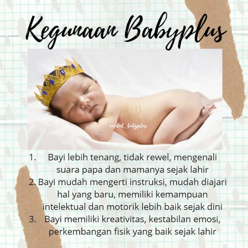 Pelunasan sewa babyplus 18 weeks sampai lahiran [‼️utk yg uda transfer DP 350ribu sebelumnya‼️]