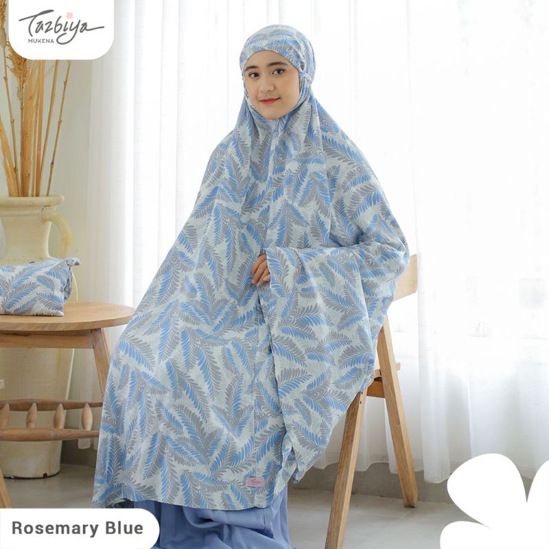 Mukenah Tazbiya Rosemary Series Allsize Jumbo Katun Rayon