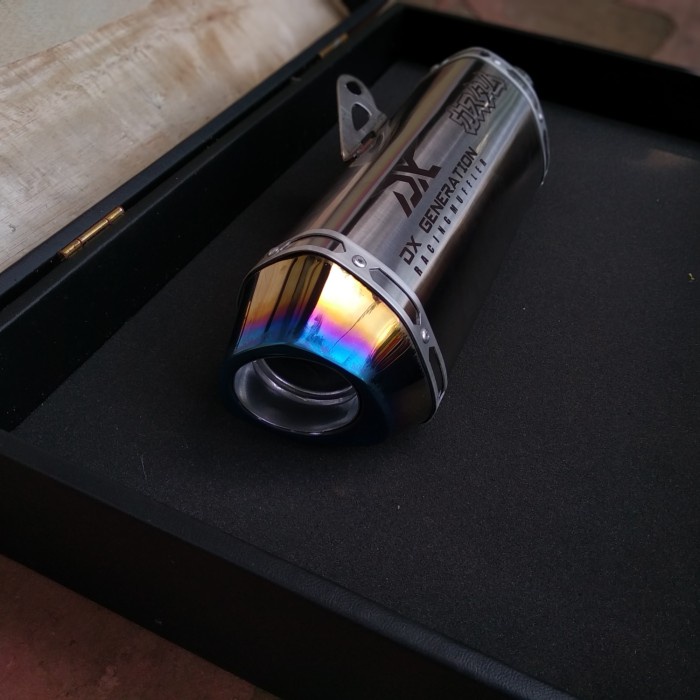 knalpot Dx Generation Sphere Oval Slip on CBR 250 RR All new Ninja R25