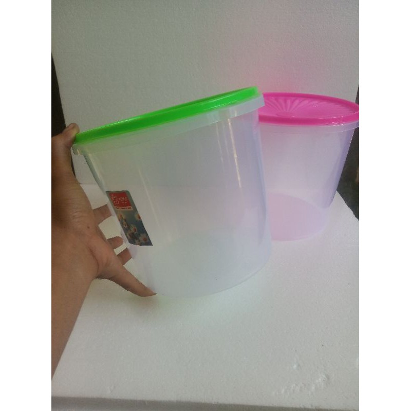 Bogem plastik Tempat kue kering Stoples  5Liter plastik dengan tutup