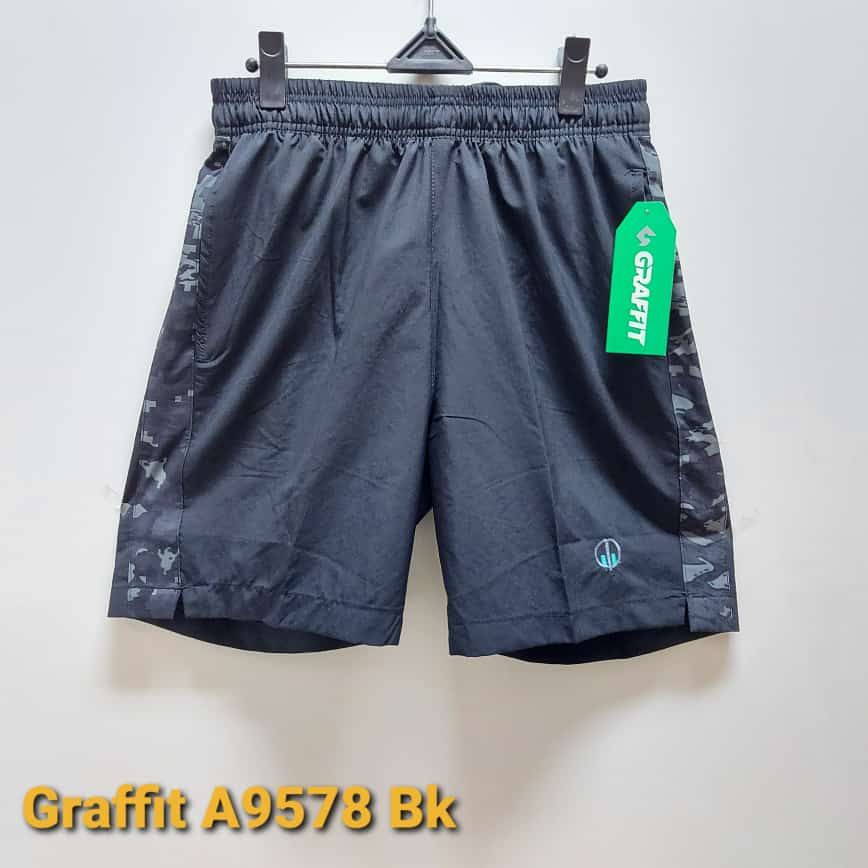 Celana pendek graffit A9578 Black