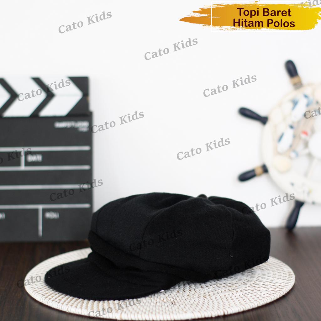 Topi Anak/Topi Baret BaseBall Kubah Polos