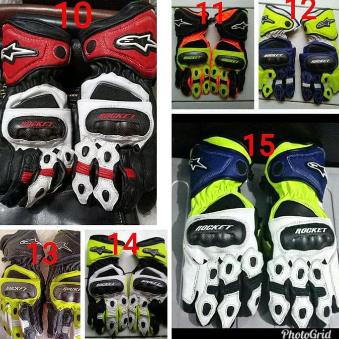 SARUNG TANGAN MOTOR ALPINESTAR FULL KULIT JOS ON SALE